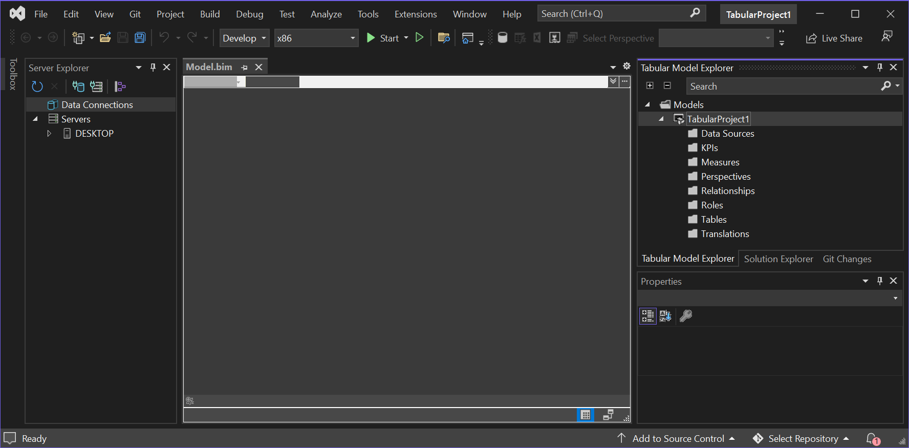 Azure Analysis Start