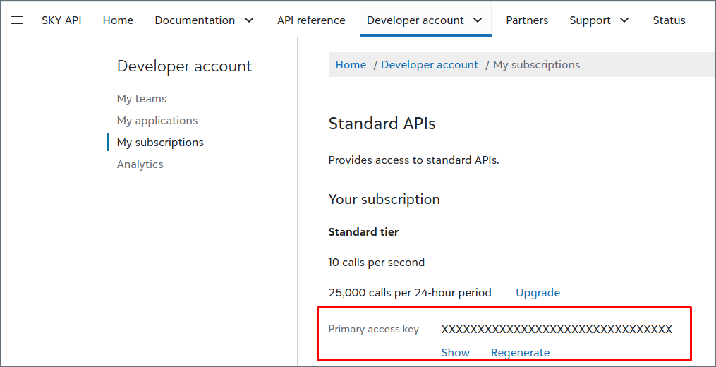 Blackbaud OAuth setup