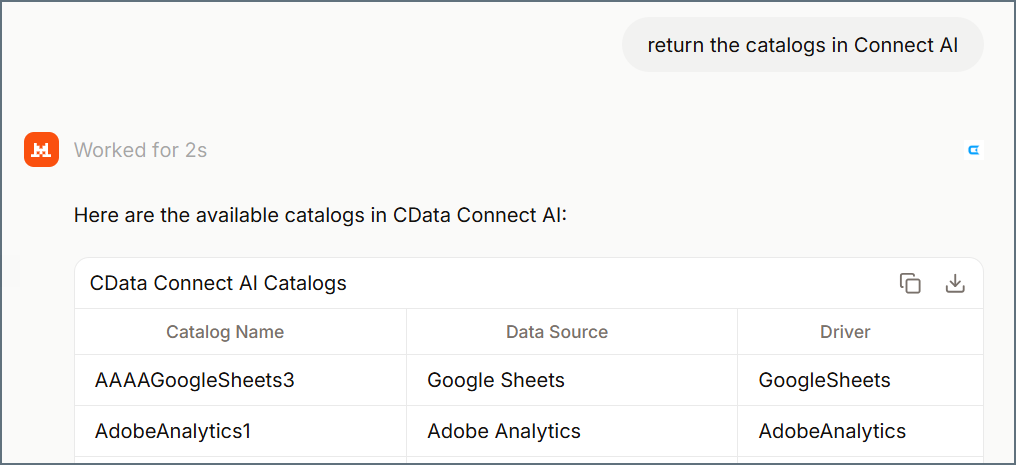 Mistral client catalogs