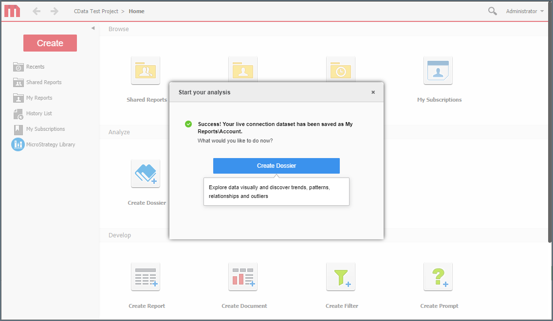 MicroStrategy Client 04