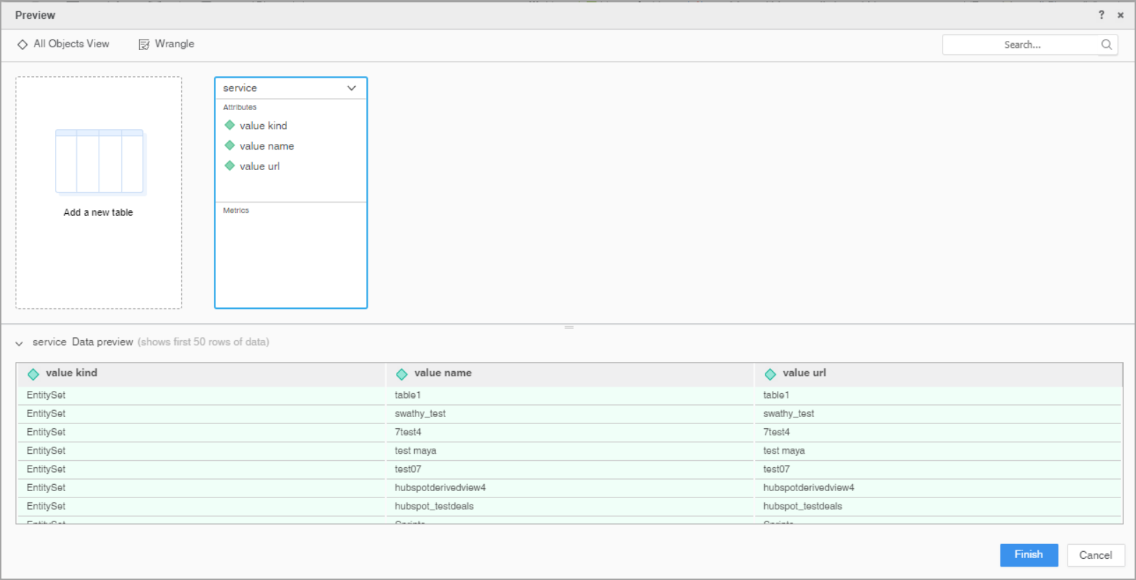 MicroStrategy client preview
