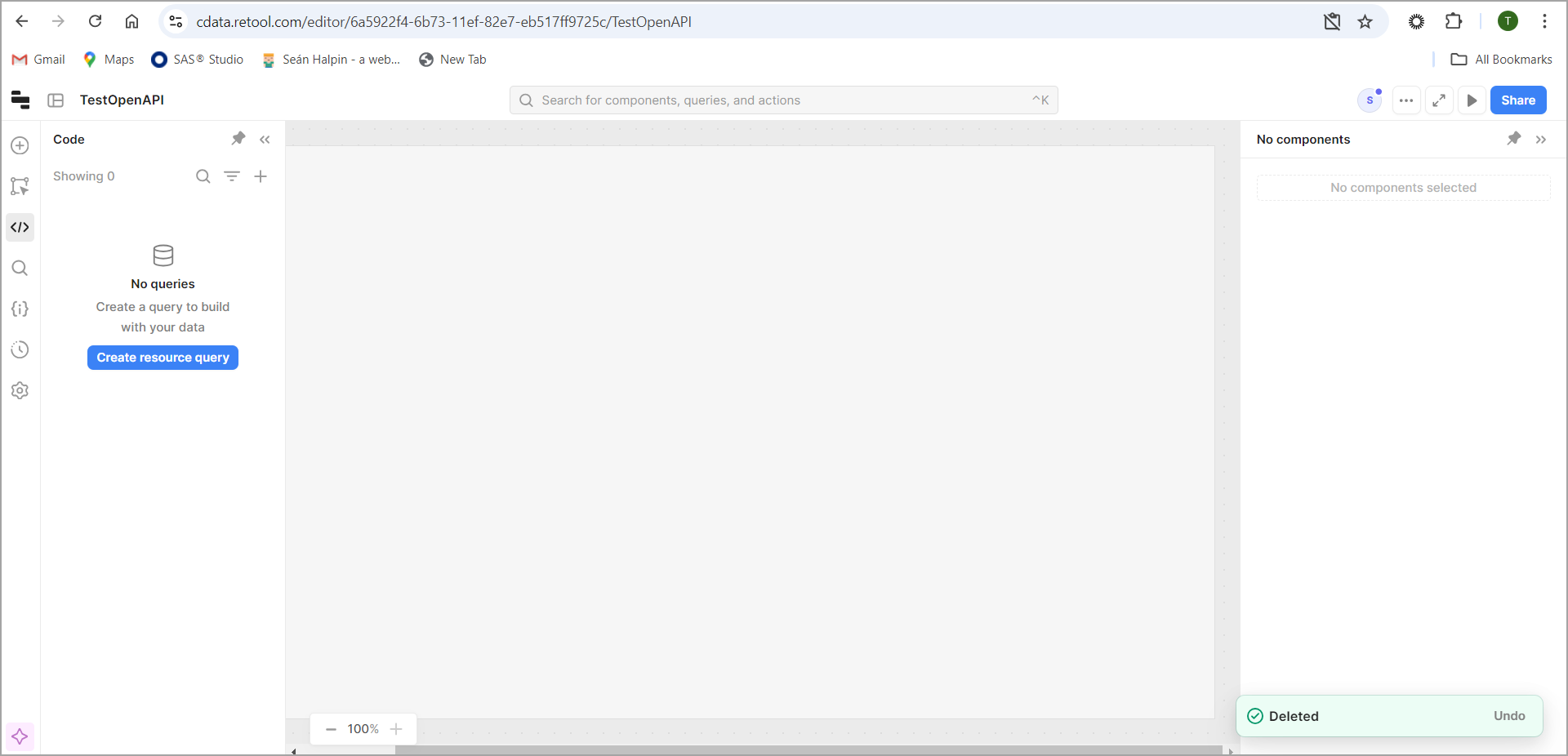 Retool client create resource