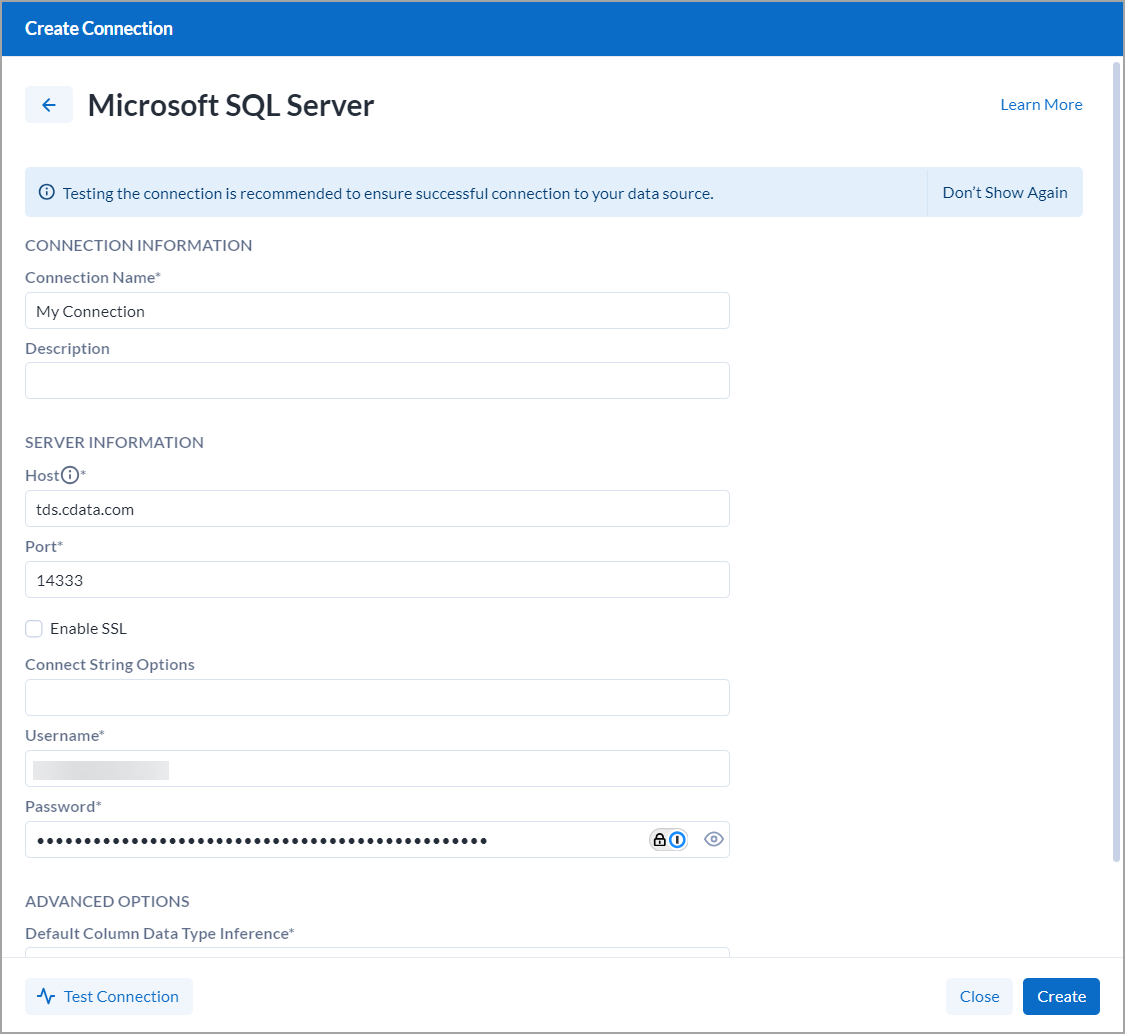 Alteryx create connection