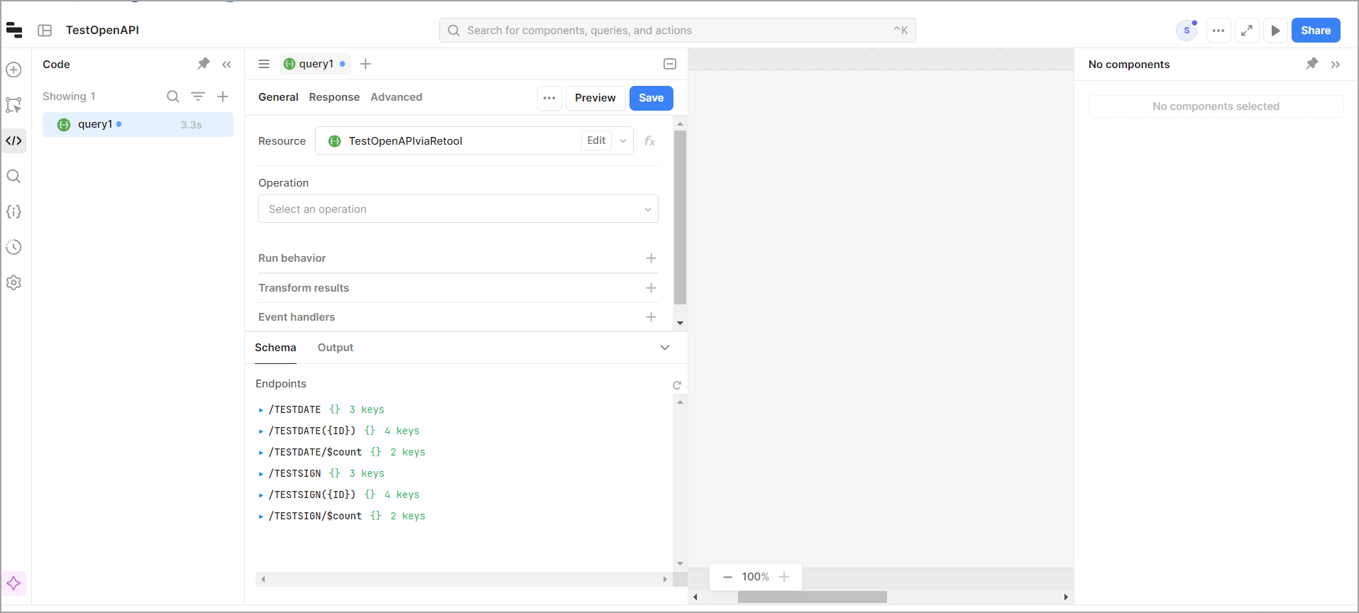 Retool client endpoints