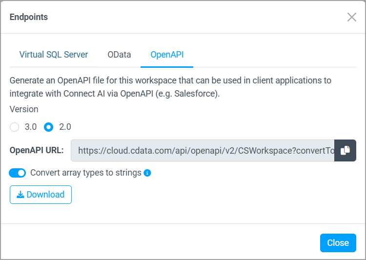 Power Automate client endpoints