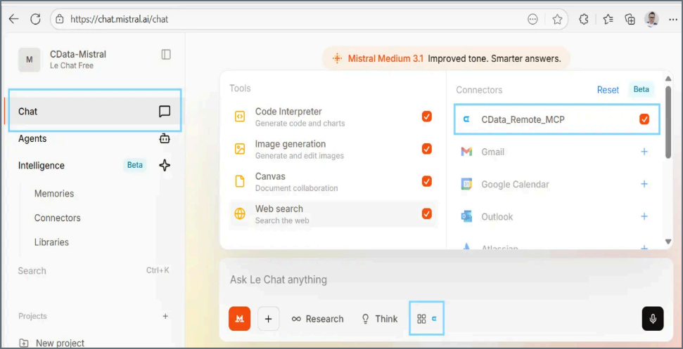 Mistral client tools