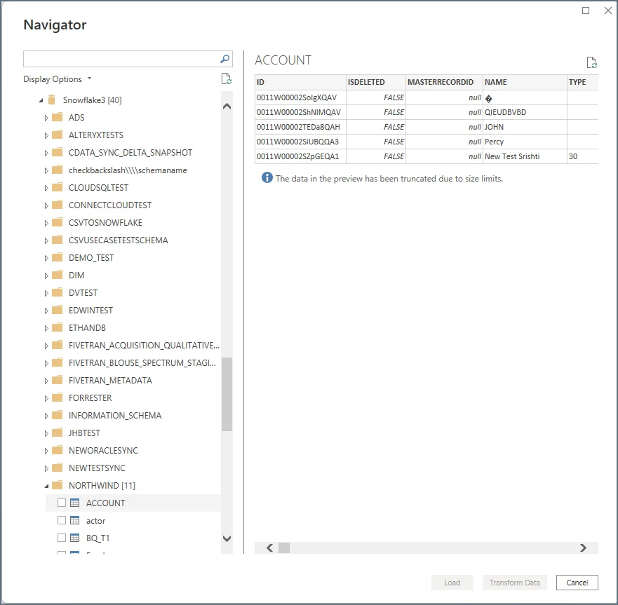 Power BI Desktop Navigator Hierarchy