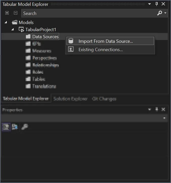 Azure Analysis Import