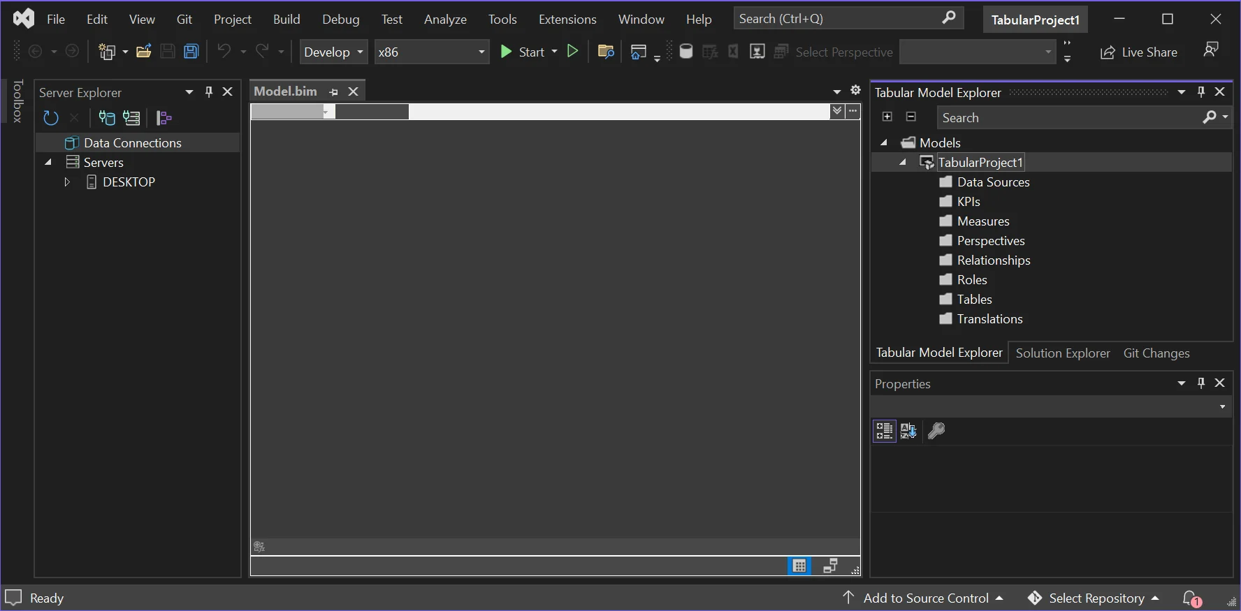Azure Analysis Start