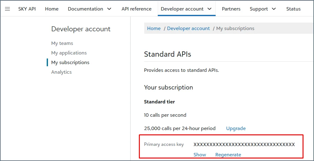 Blackbaud OAuth setup