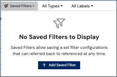 Add Saved Filter