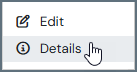Job history options menu
