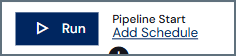 Add Schedule link in Pipeline Start node