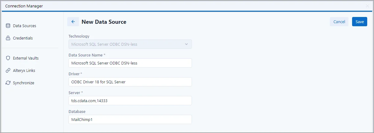 Alteryx New Data