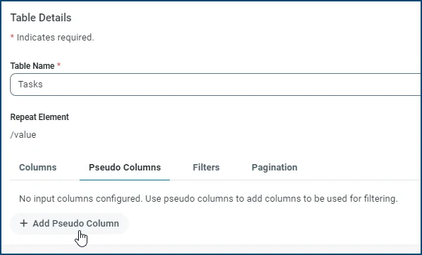 Add pseudocolumn