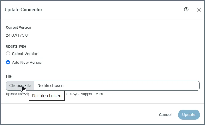 Add New Version