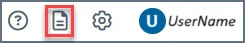 Logs page icon