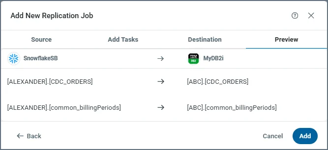 Preview tab showing pipeline configuration summary