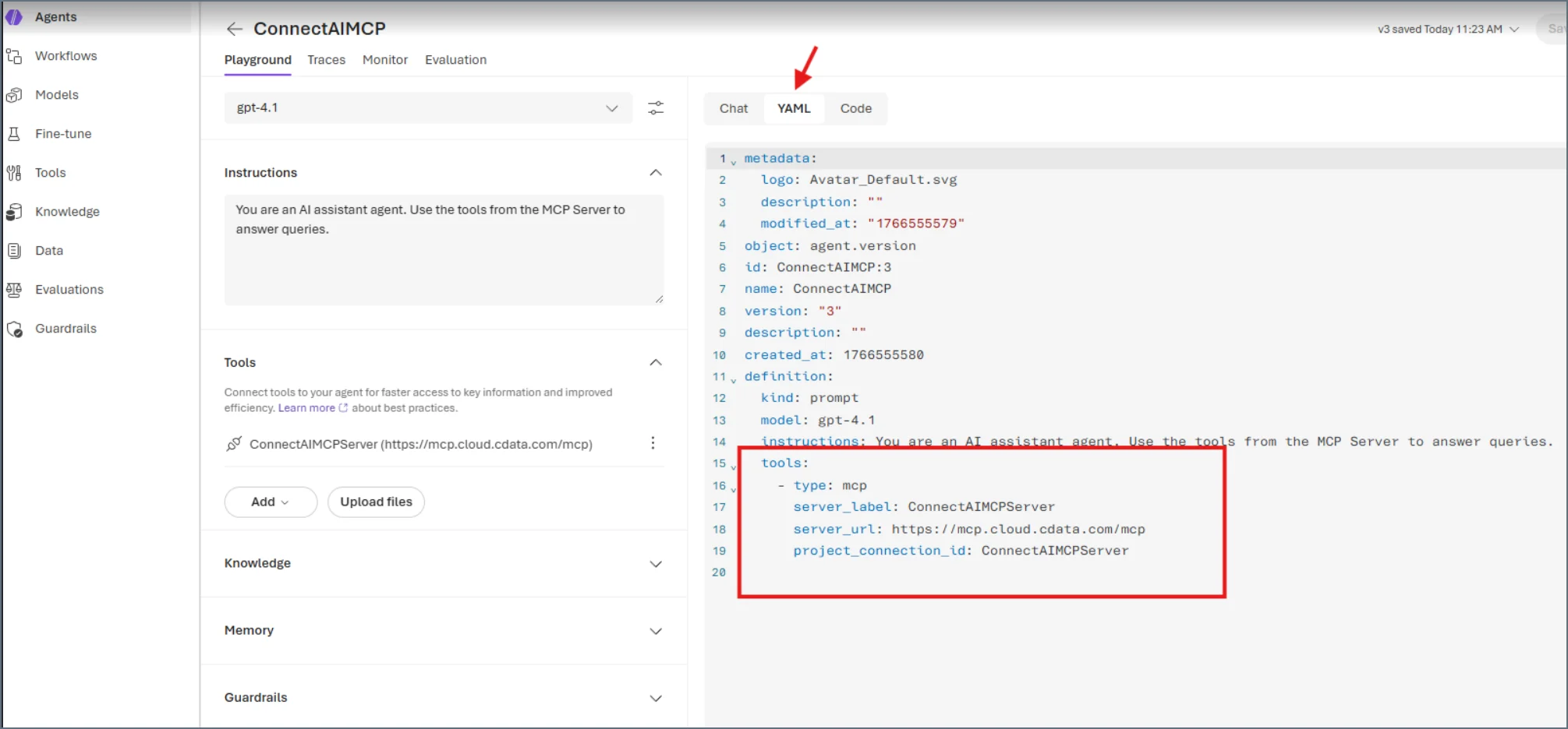 Foundry View Yaml