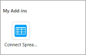 Excel My Add-in