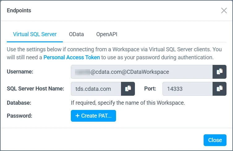 Tableau Cloud Endpoints