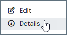 Job history options menu