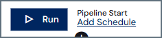 Add Schedule link in Pipeline Start node