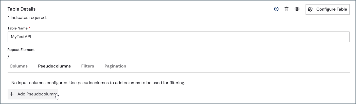 Add pseudocolumn