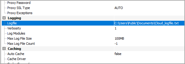 JDBC Log File