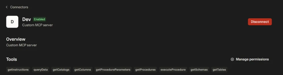 Manage permissions