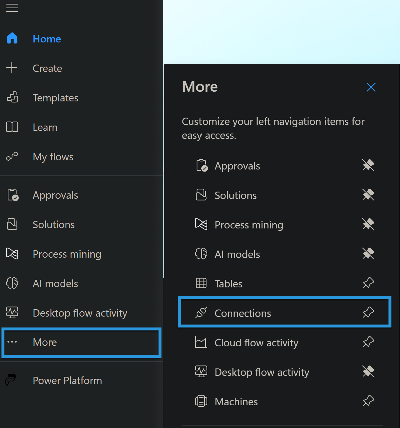 Power Automate client 01