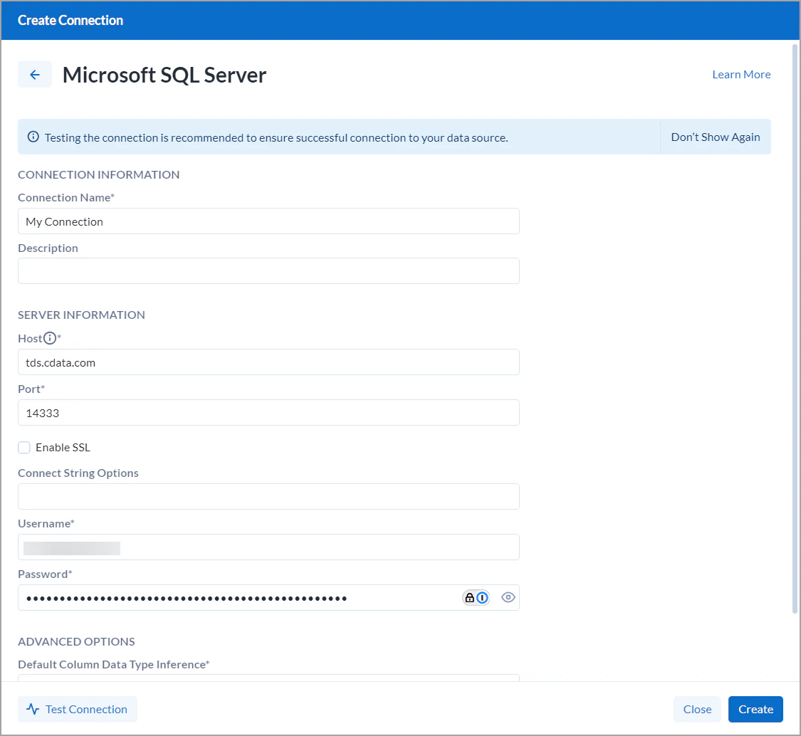 Alteryx Create Connection