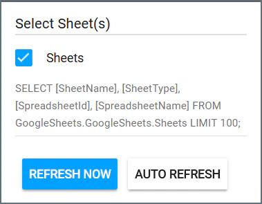 Sheets Refresh