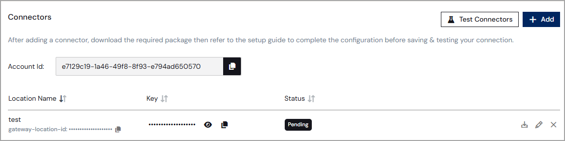 Connectors List