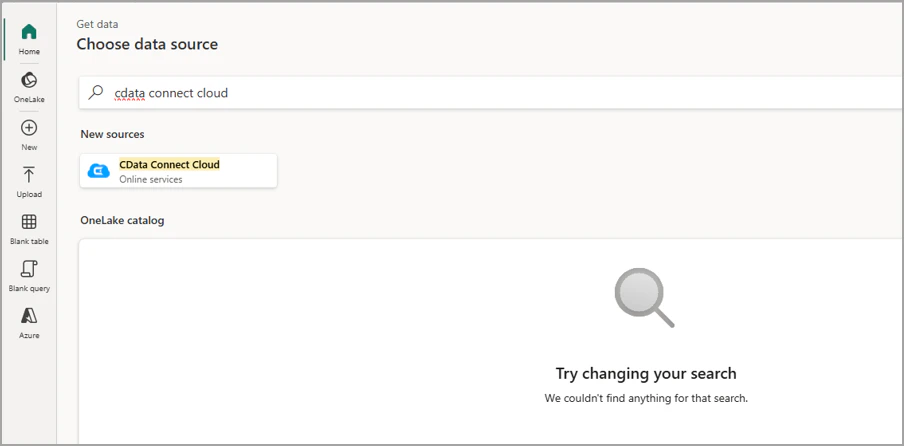 Fabric Client Choose Data