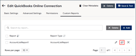 Duplicate custom report