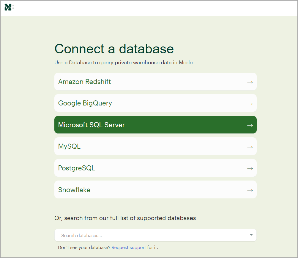 Mode client SQL Server