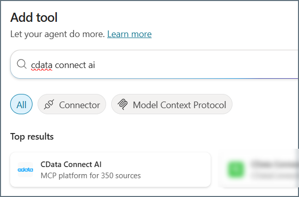 Microsoft Copilot Studio - CData