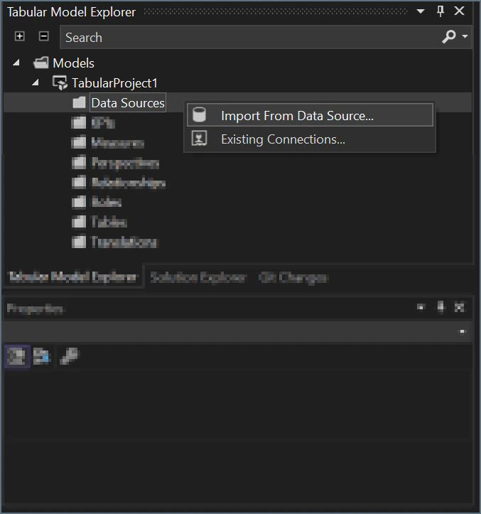 Azure Analysis Import