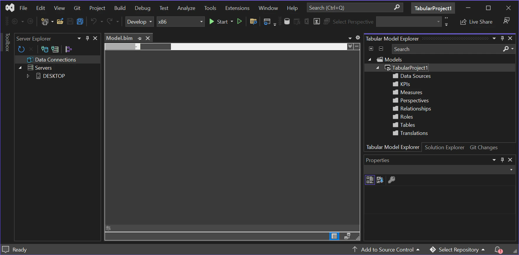 Azure Analysis Start