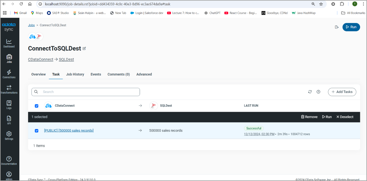 CData Sync - CData