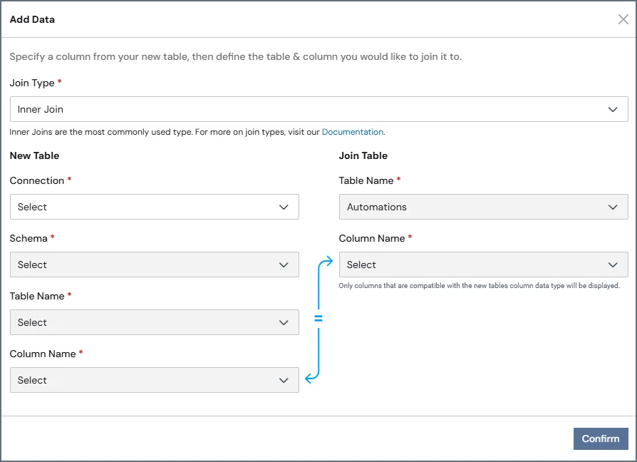 Query builder add data