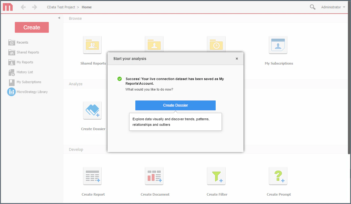 MicroStrategy Client 04