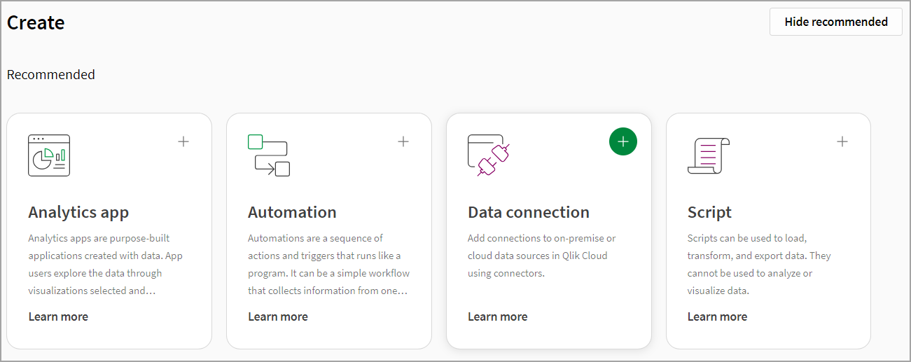 Qlik Add Connection