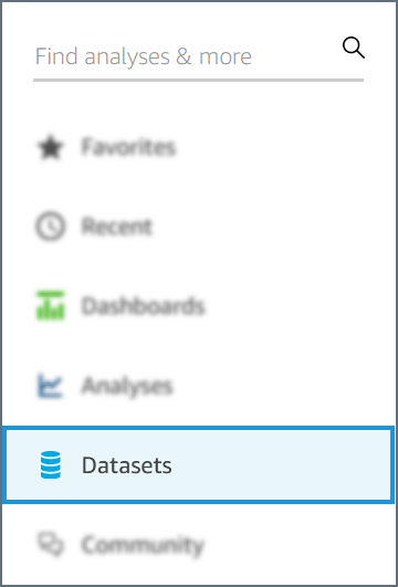 QuickSight Datasets
