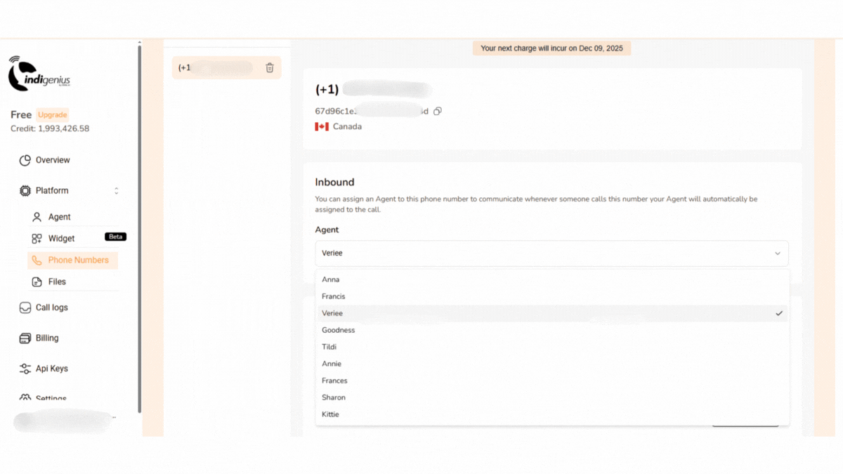 Assign Agent Gi