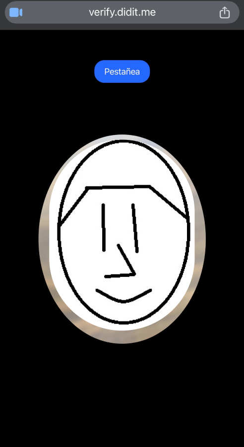 Captura facial o confirmación