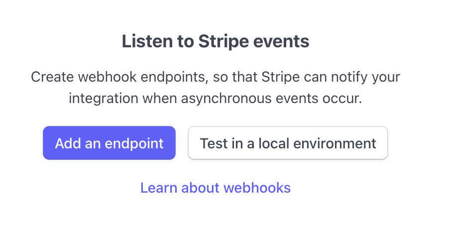 Adding Cello webhook endpoint URL in Stripe Dashboard