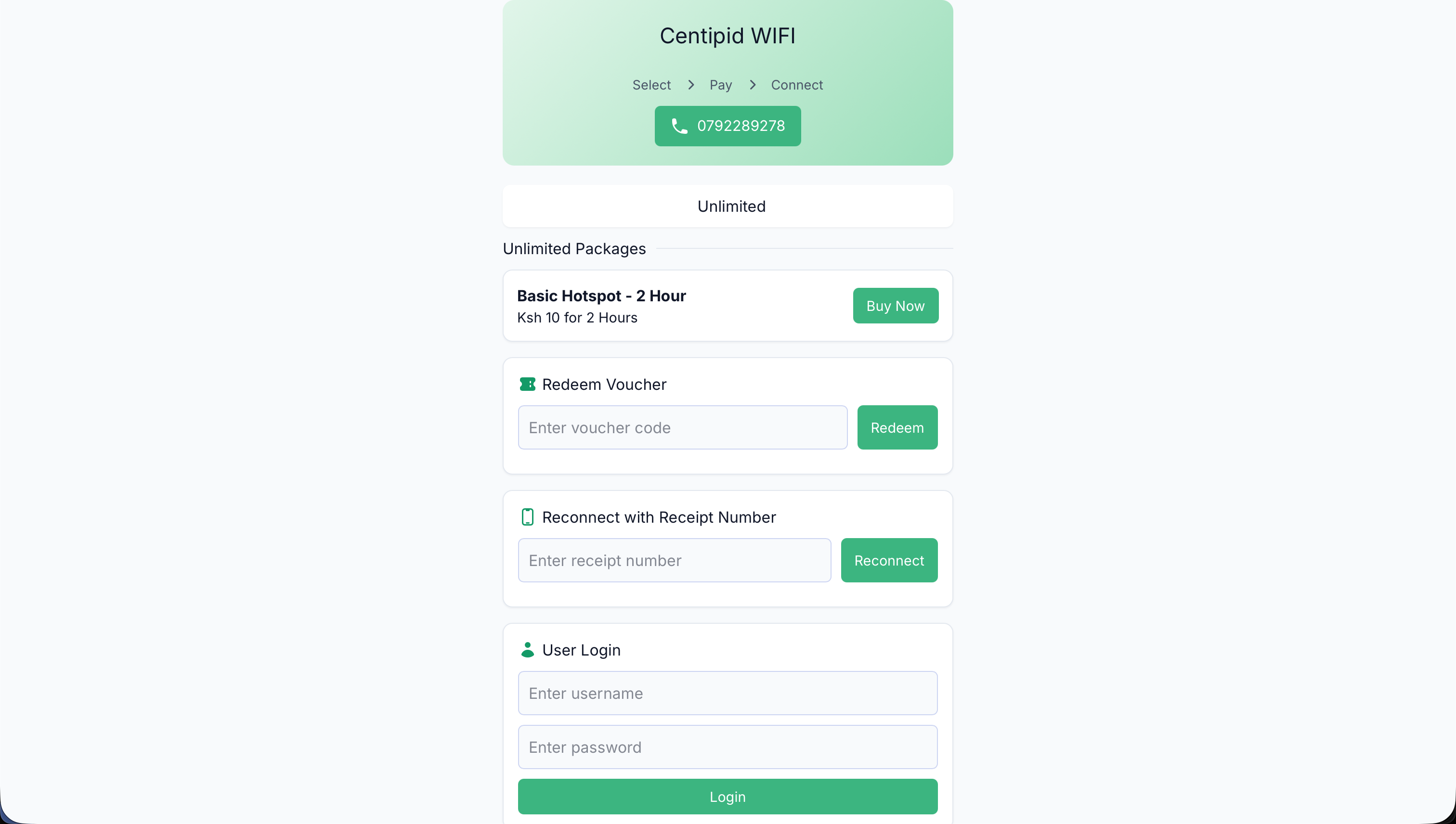 Lumen captive portal