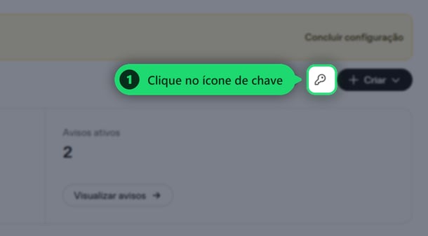 Abrir as chaves de conversão